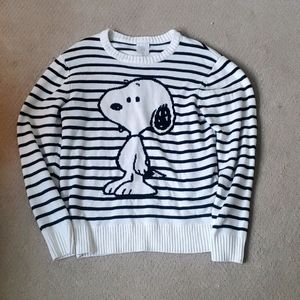 Snoopy knitted sweater